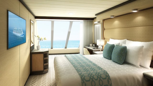Sky Princess Deluxe Oceanview Outside Cabin Stateroom