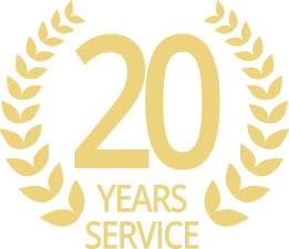 20 years service
