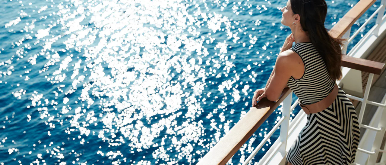 Balmy winds on the pool deck