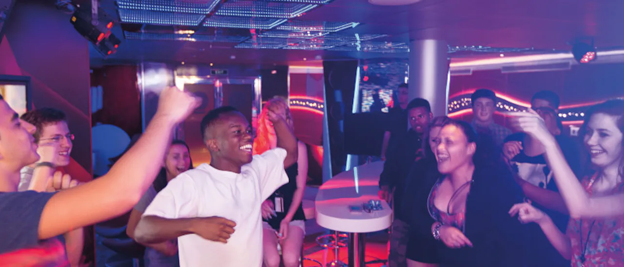 The nightclub is open into the small hours