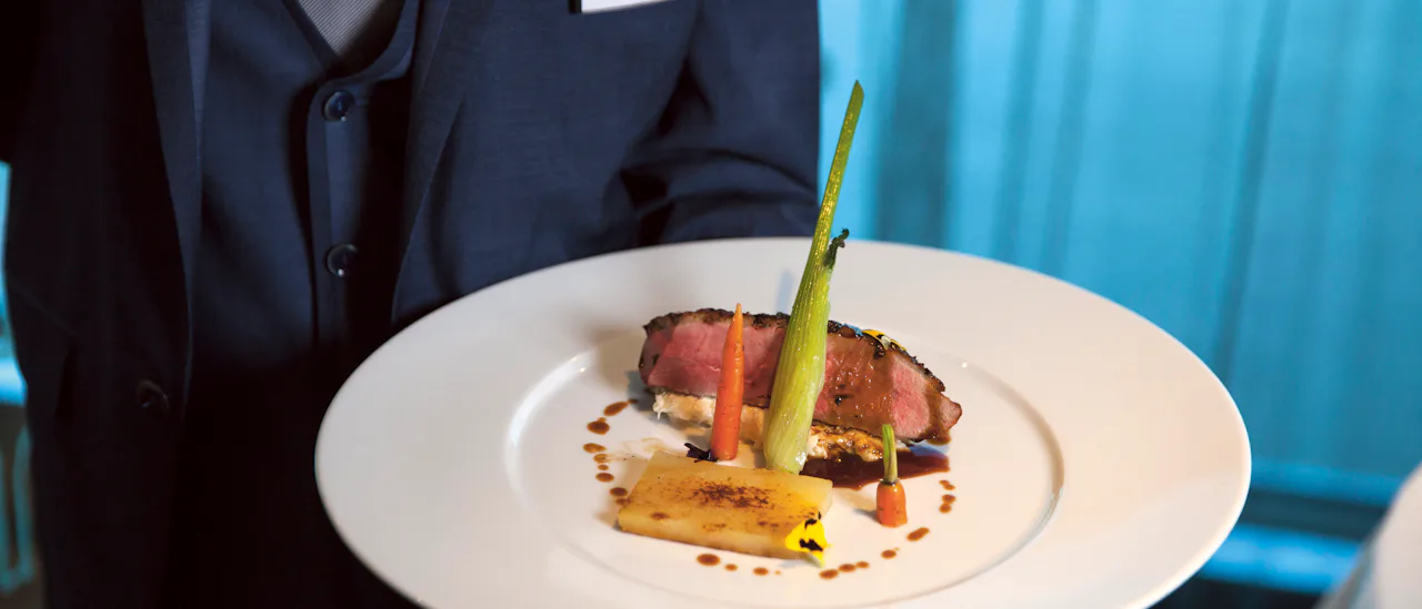 Royal and Junior Suite guests, have the exclusive opportunity to dine at Table La Rive, a 10-person Chef's Table-esque experience