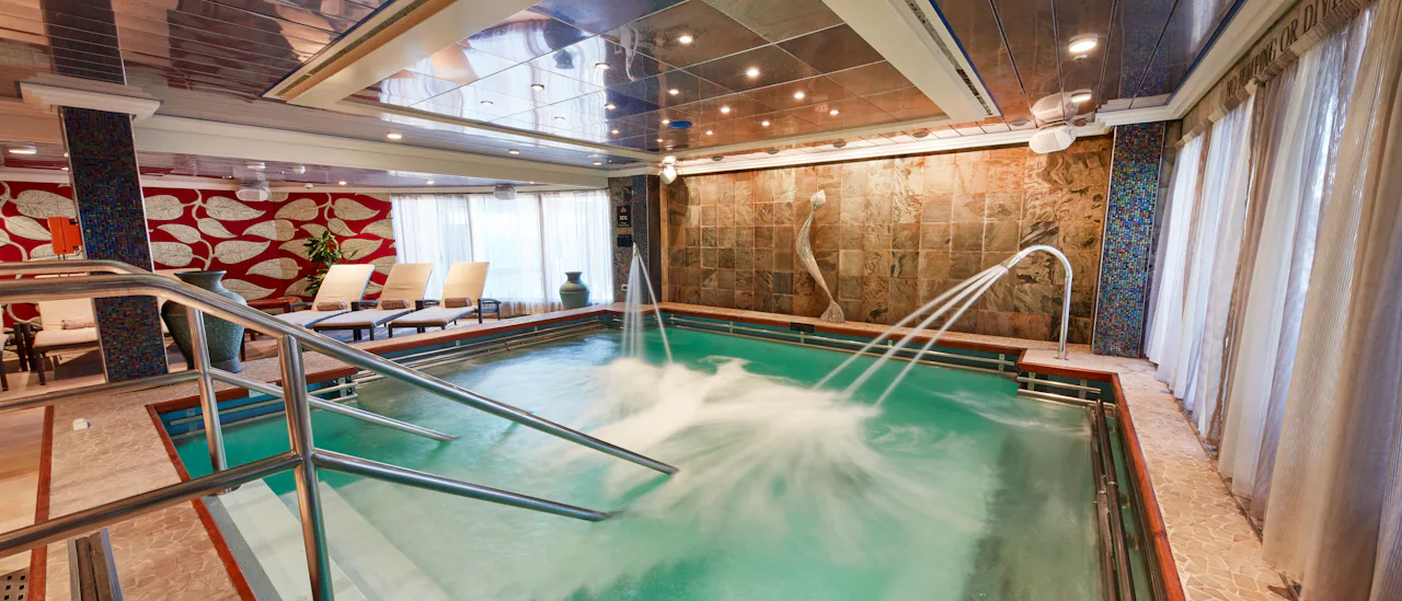 The spa pool