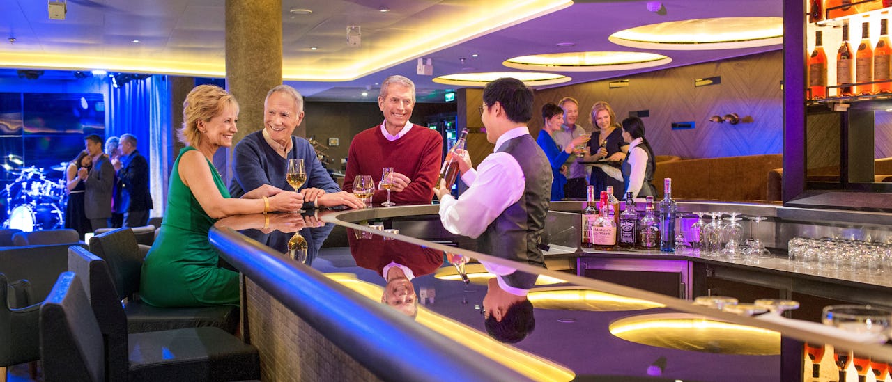 Listen to live music at the bar