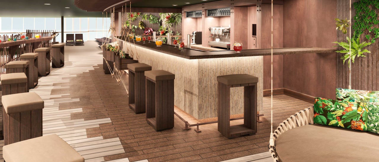 Enjoy a cocktail in the Botanic Garden