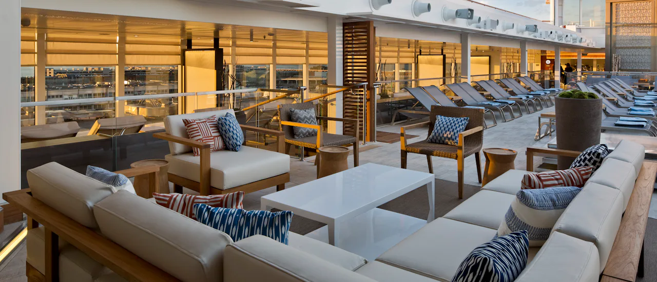 Relax by the main pool