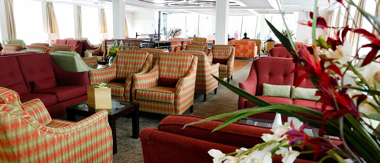Relax in the lounge