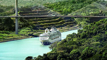 Island Princess, Panama Canal