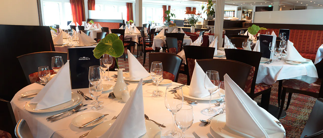 The main dining room