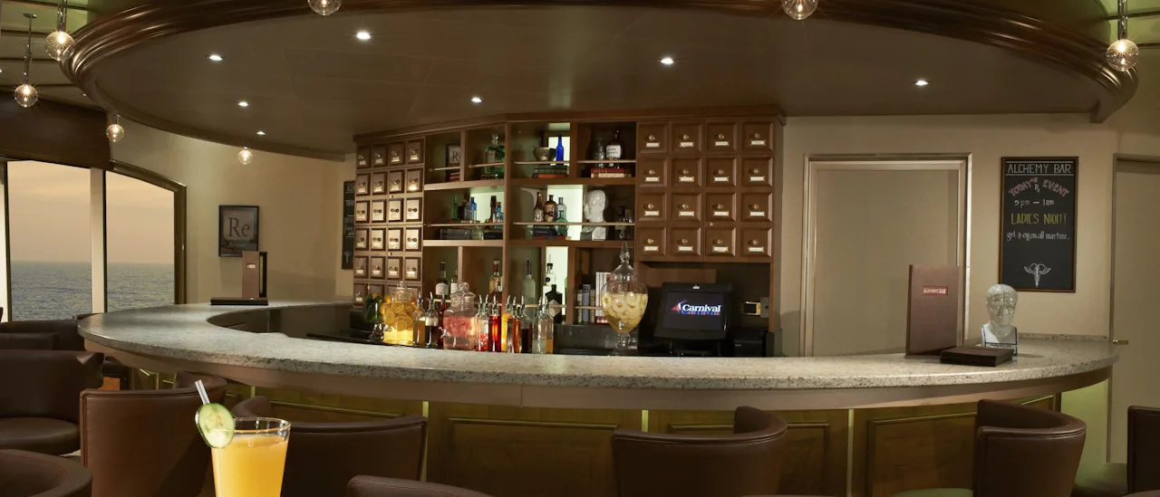 Try a unique cocktail custom-conconted by the mix-masters at the Alchemy Bar!