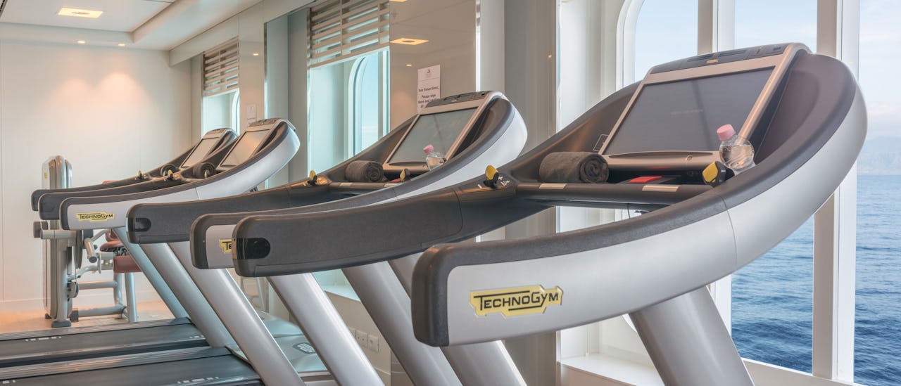 Exercise with ocean views