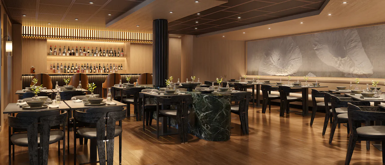 Exotic mystery, at the Asian-accented Kaiseki