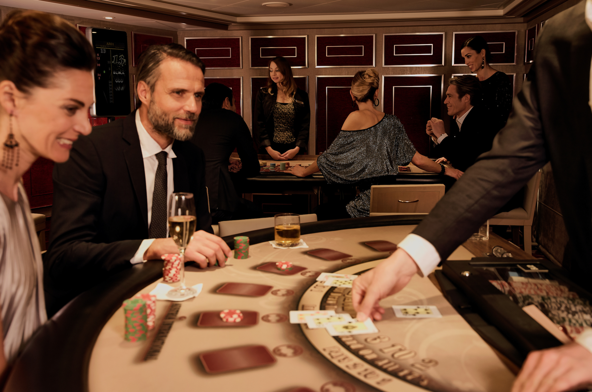 Silversea Casino for guests 18 and over