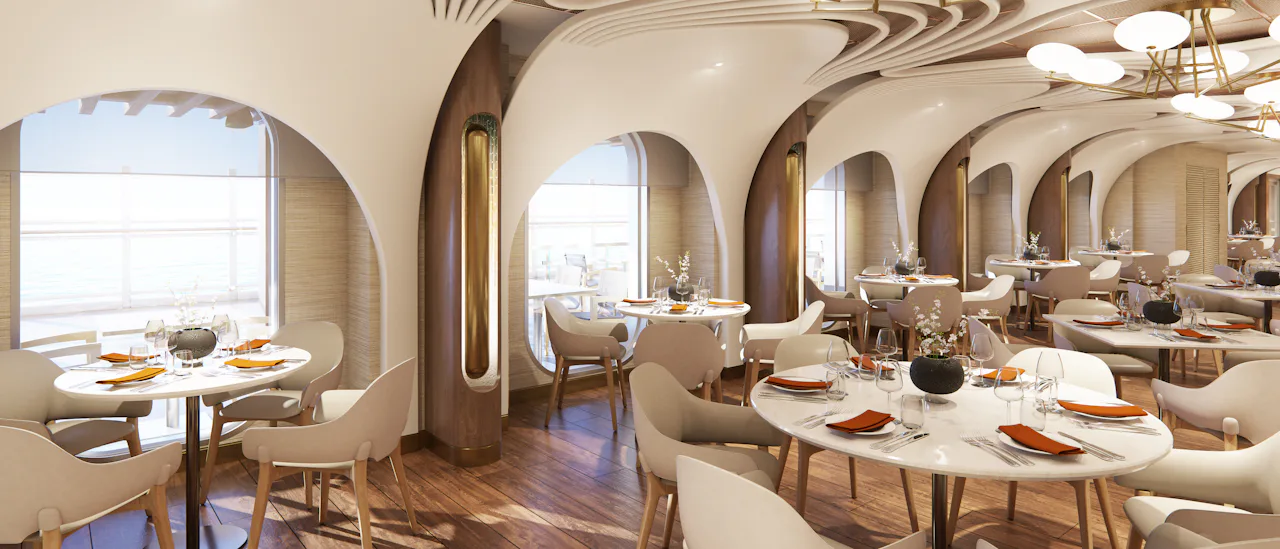 Enjoy modern Italian cuisine and elegant dining at Onda by Scarpetta