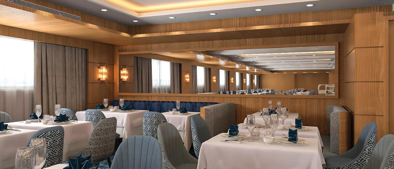 The main restaurant