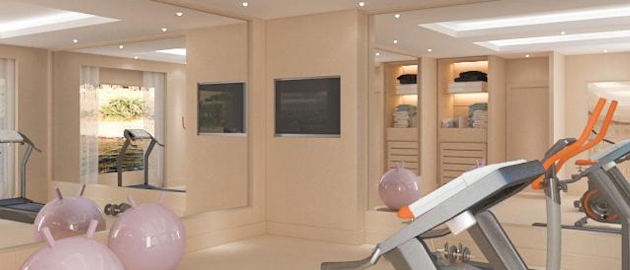 The wellness area