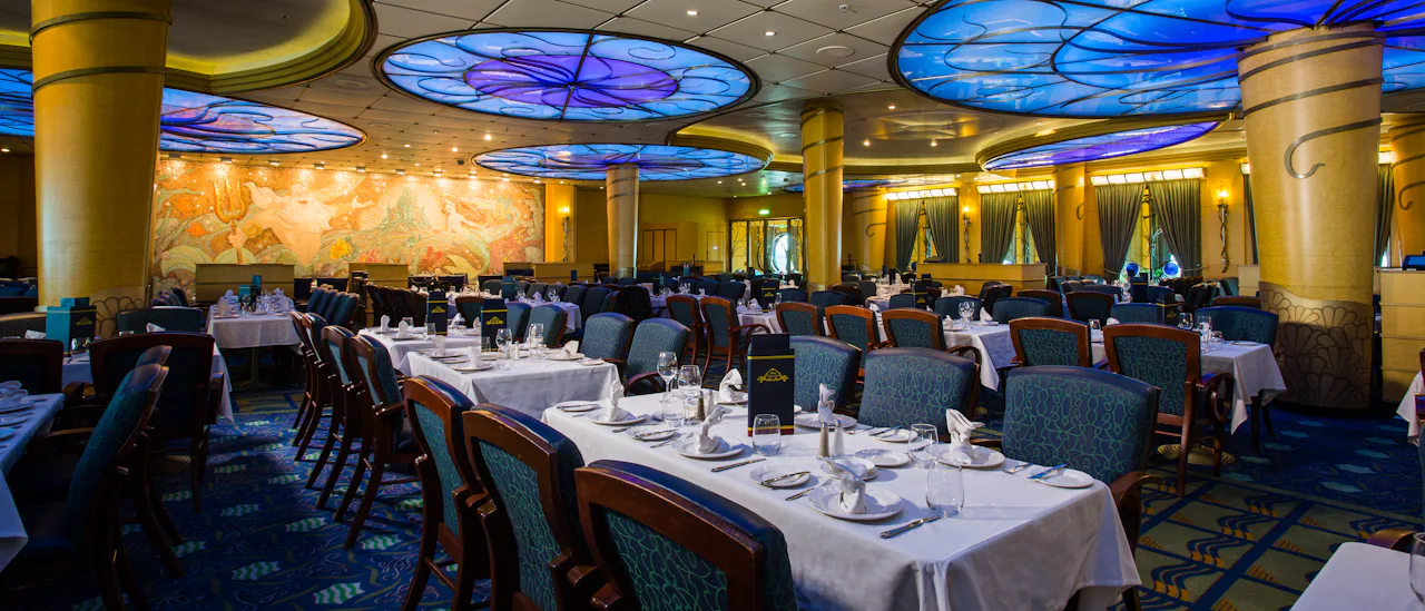 Tritons an exclusive restaurant and named after the little mermaid's father