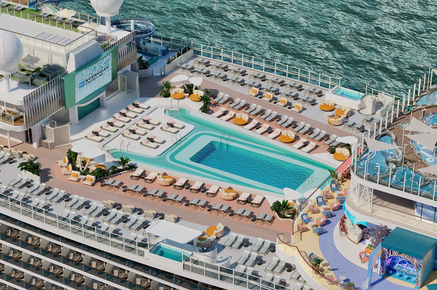 Norwegian Aura Main Pool