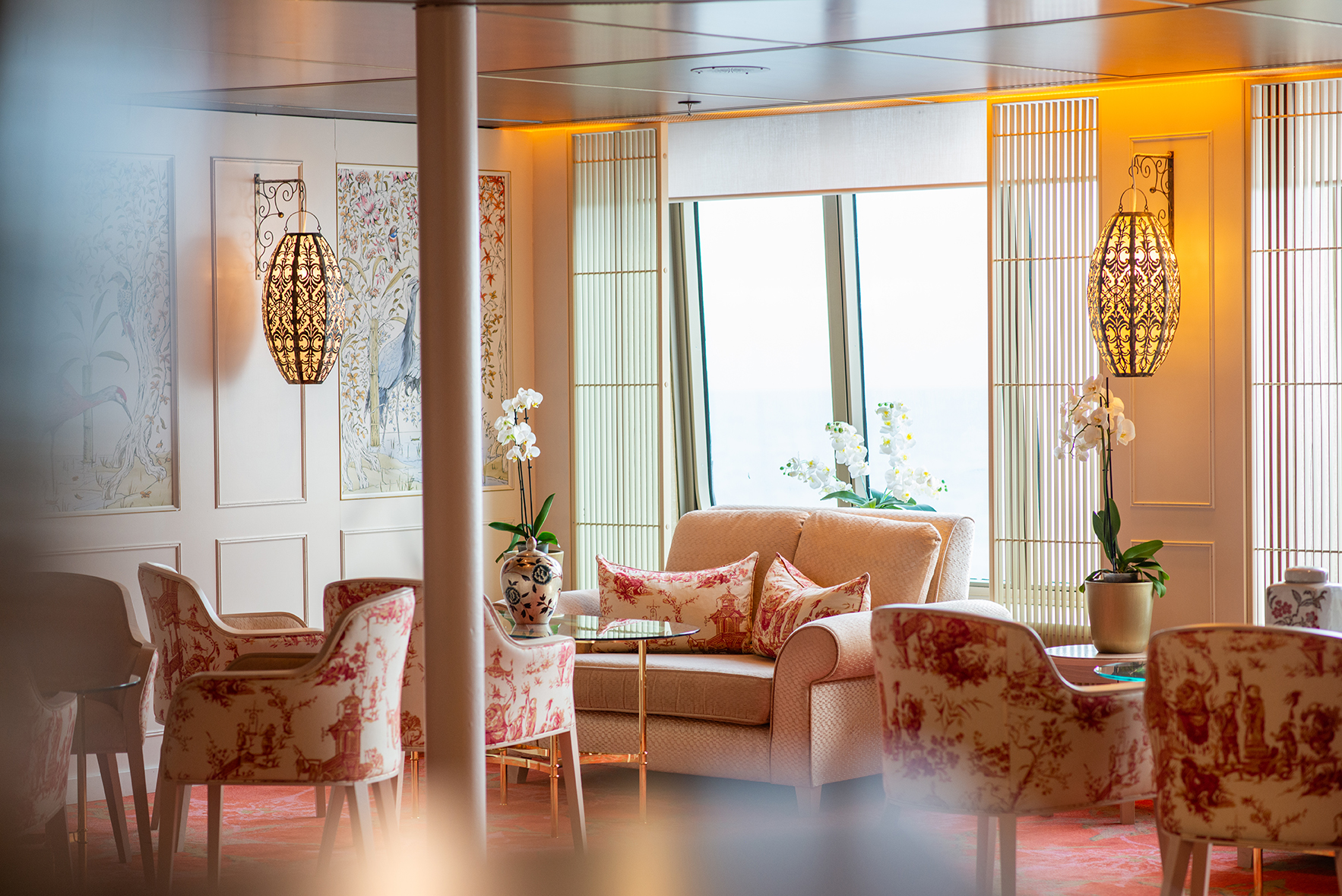 The Oriental tea room
