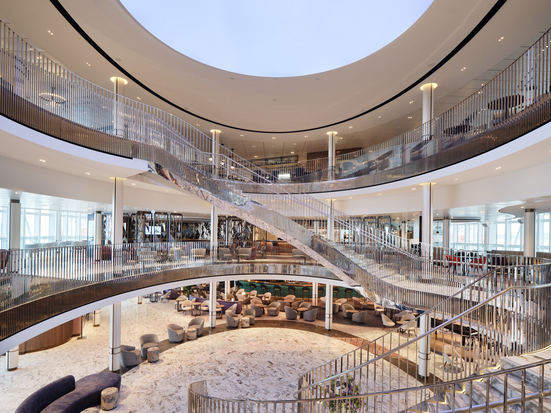 The atrium – an impressive focal place