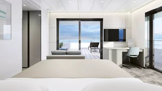 Emerald Kaia Terrace Suite Cabin Stateroom