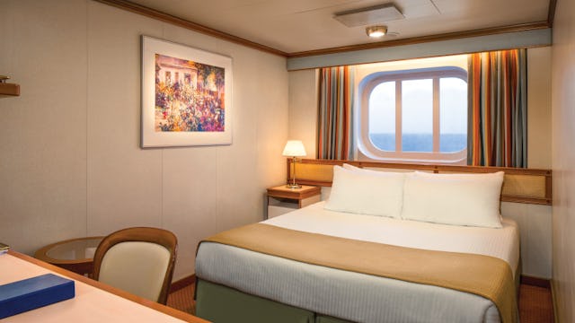 Caribbean Princess Outside Oceanview Cabin Stateroom