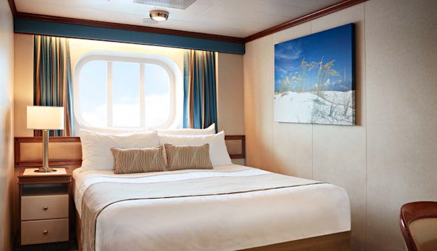 Coral Princess Oceanview Cabin Stateroom