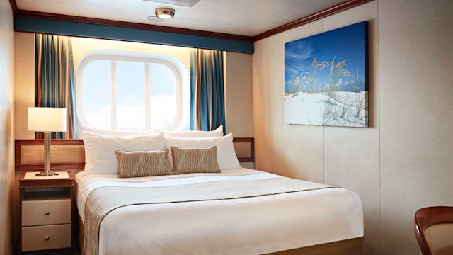 Coral Princess Oceanview Cabin Stateroom
