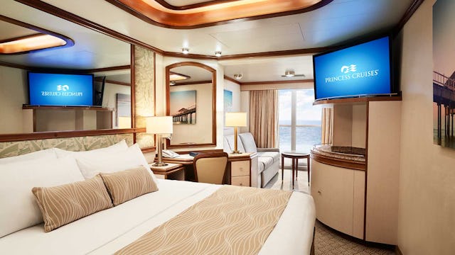 Grand Princess Mini-Suite Cabin Stateroom