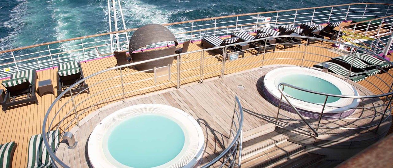Hot Tubs on board Ambassador Ambience