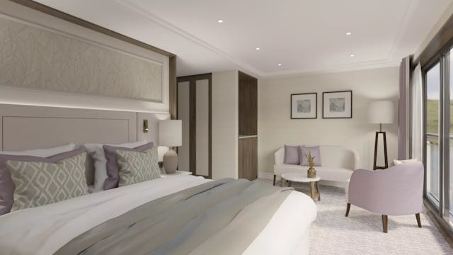 MS Riviera Radiance Superior Suite Cabin Stateroom Accomodation