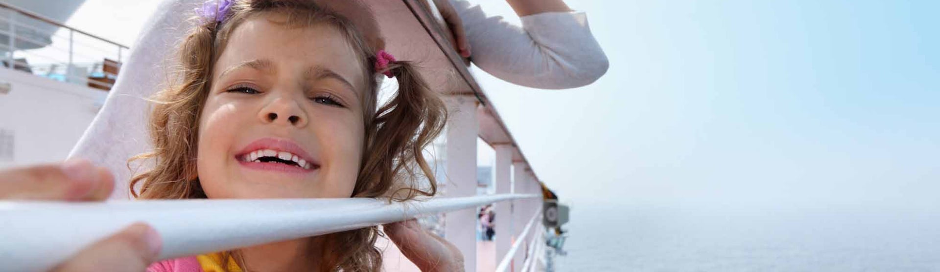 Family on a cruise