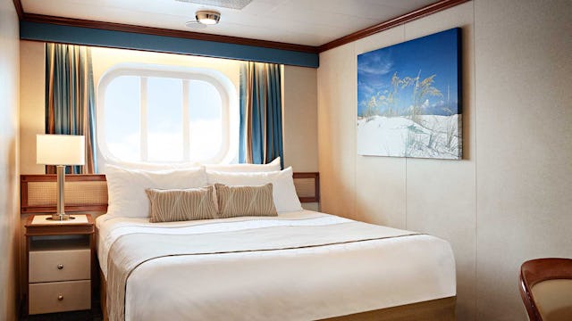 Crown Princess Oceanview Outside Cabin Stateroom