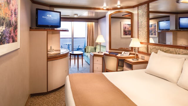 Caribbean Princess Suite Cabin Stateroom