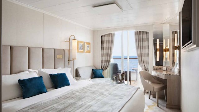 Crystal Symphony Veranda Guest Room Cabin Stateroom