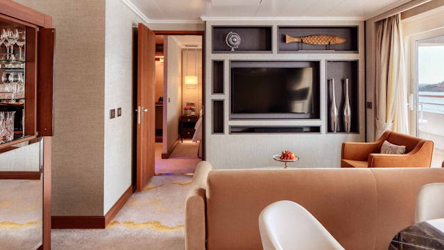 Crystal Symphony Junior Crystal Penthouse Suite Cabin Stateroom