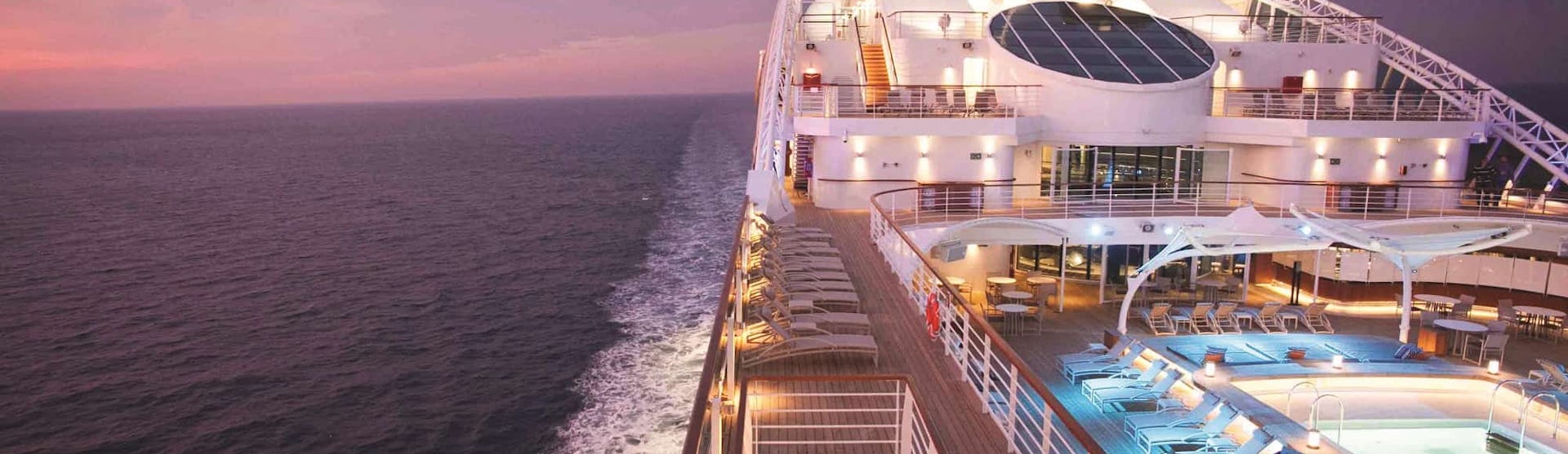 Seabourn Encore at sea