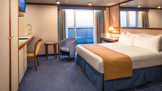 Caribbean Princess Balcony Stateroom Cabin