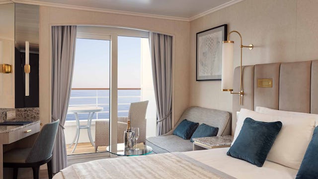 Crystal Symphony Ocean View Guest Room Cabin Stateroom