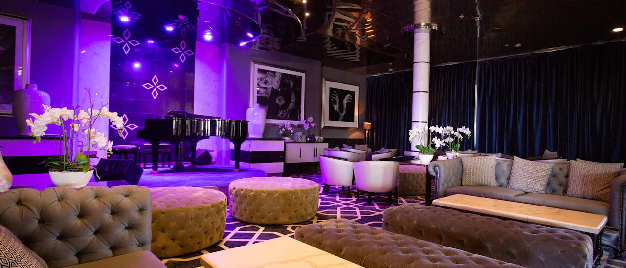 Raffles Bar on board Ambience