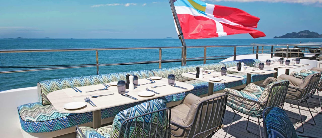 Emerald Sakara La Cucina Terrace