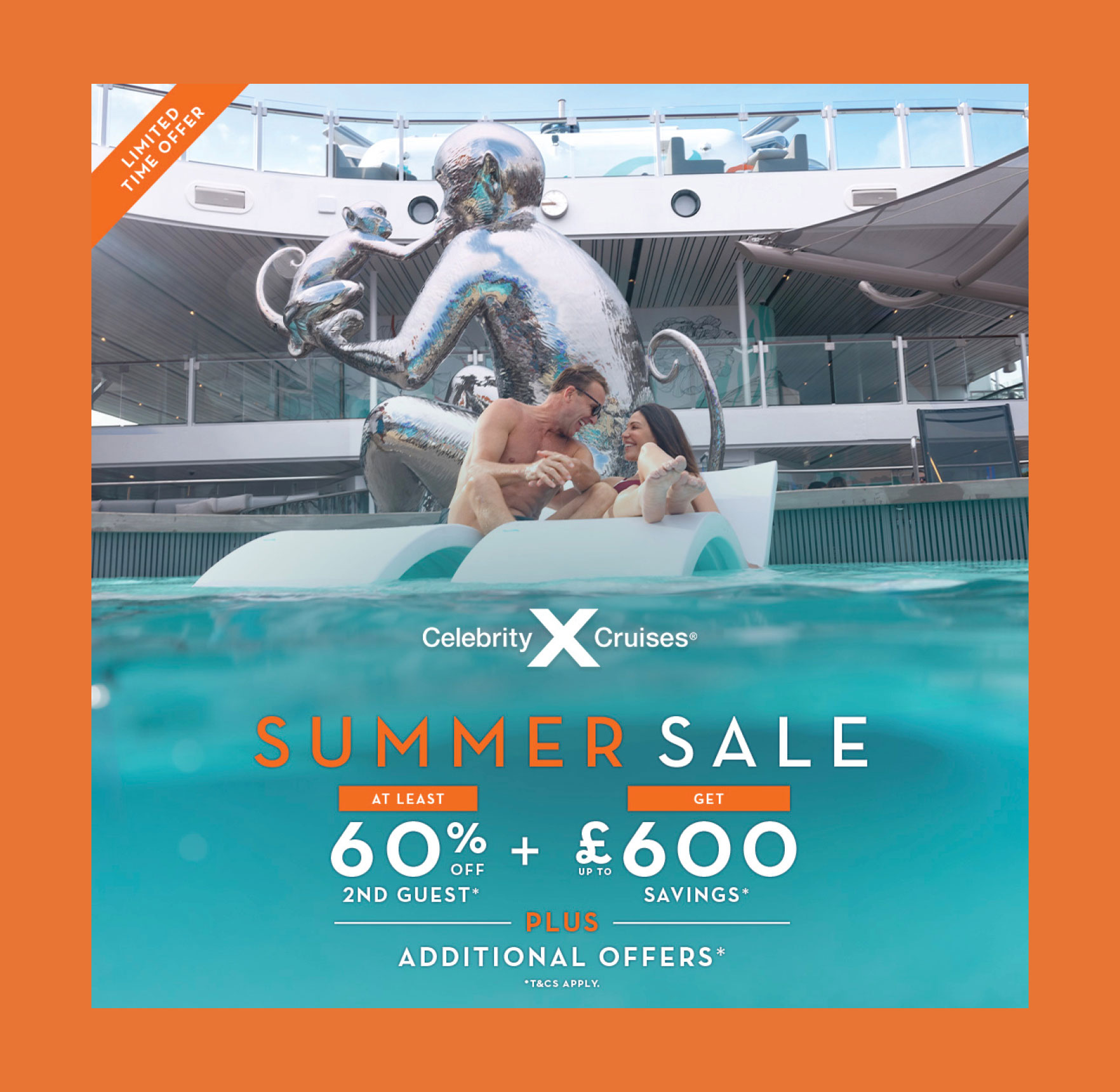 CELEBRITY CRUISES SUMMER SALE
