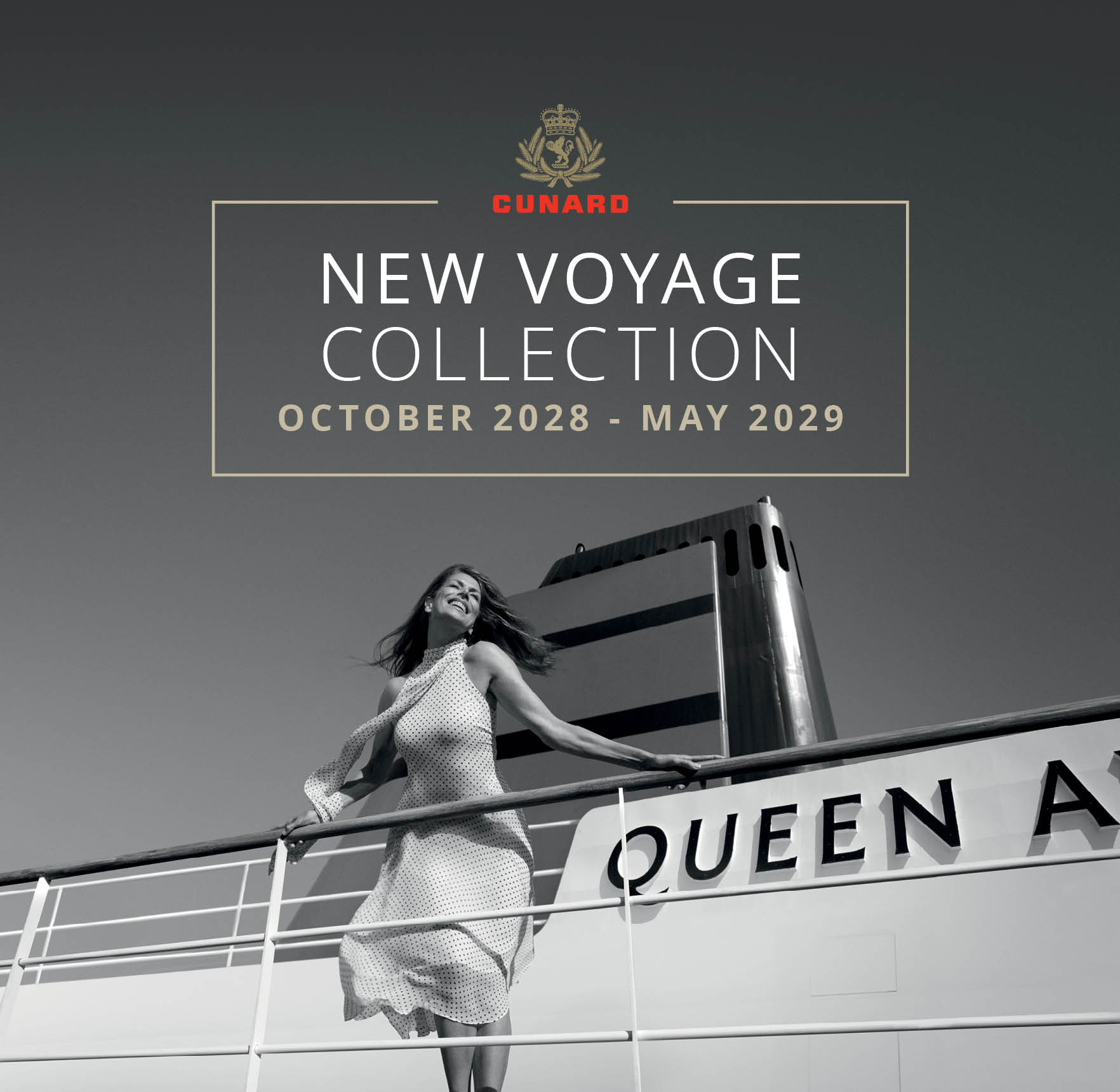 CUNARD NEW VOYAGES AVAILABLE TO PRE-BOOK TODAY!