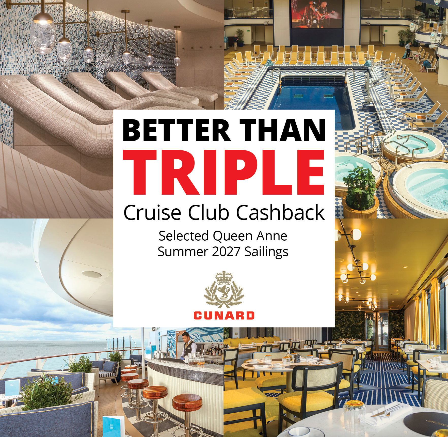 BETTER THAN TRIPLE CRUISE CLUB CASHBACK