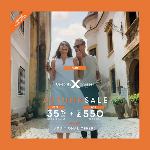 CELEBRITY CRUISES AUTUMN SALE