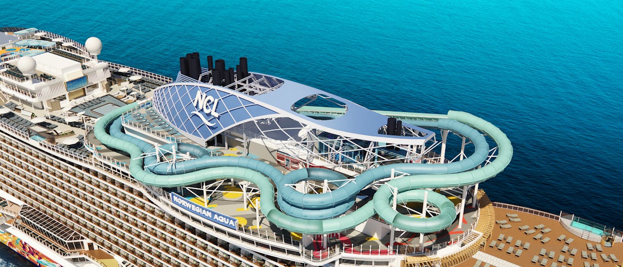 NCL Aqua Slidecoaster