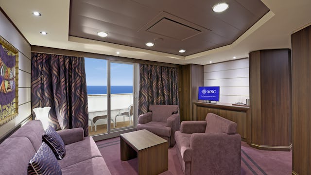 MSC Preziosa Premium Suite Aurea Cabin