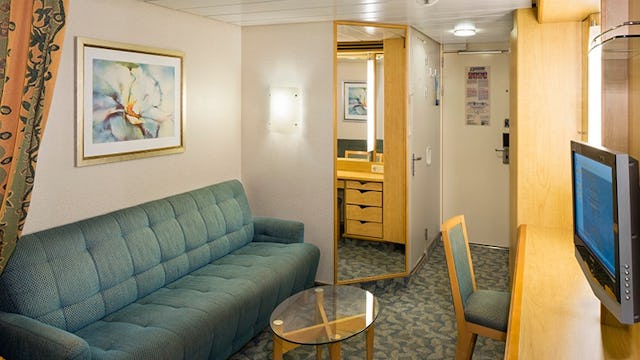 Liberty of the Seas Spacious Open View Balcony Cabin Stateroom