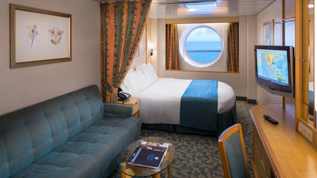 Liberty of the Seas Spacious Ocean View Cabin Stateroom