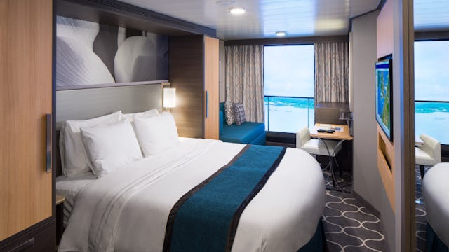 Harmony on the sea interior cabin virtual balcony