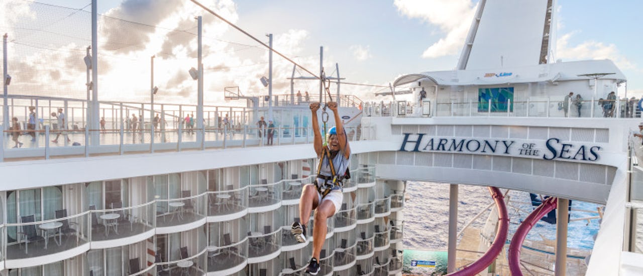 Harmony of the seas Zip Line